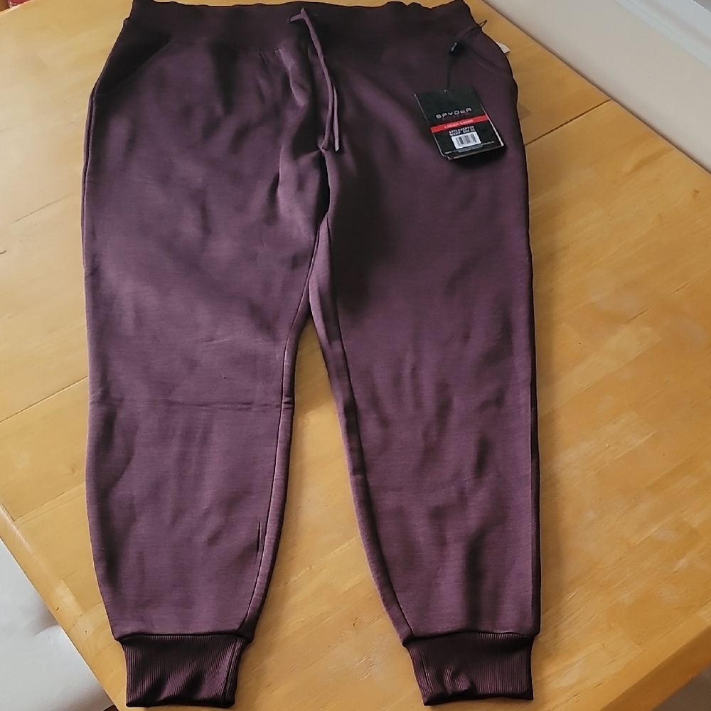 Spyder Fleece Jogger Pants - Picture 3 of 13